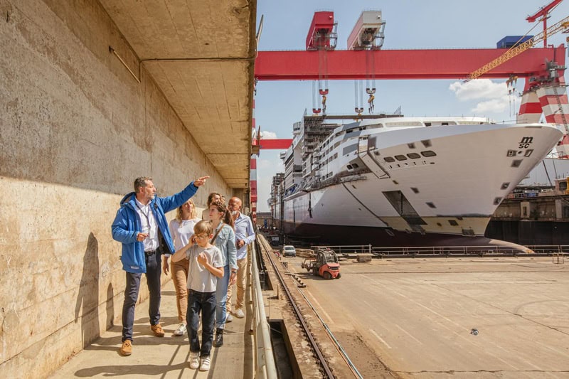 Visite Chantiers de l'Atlantique