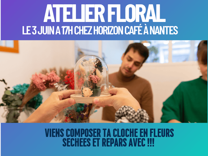 Atelier composition de fleurs séchées