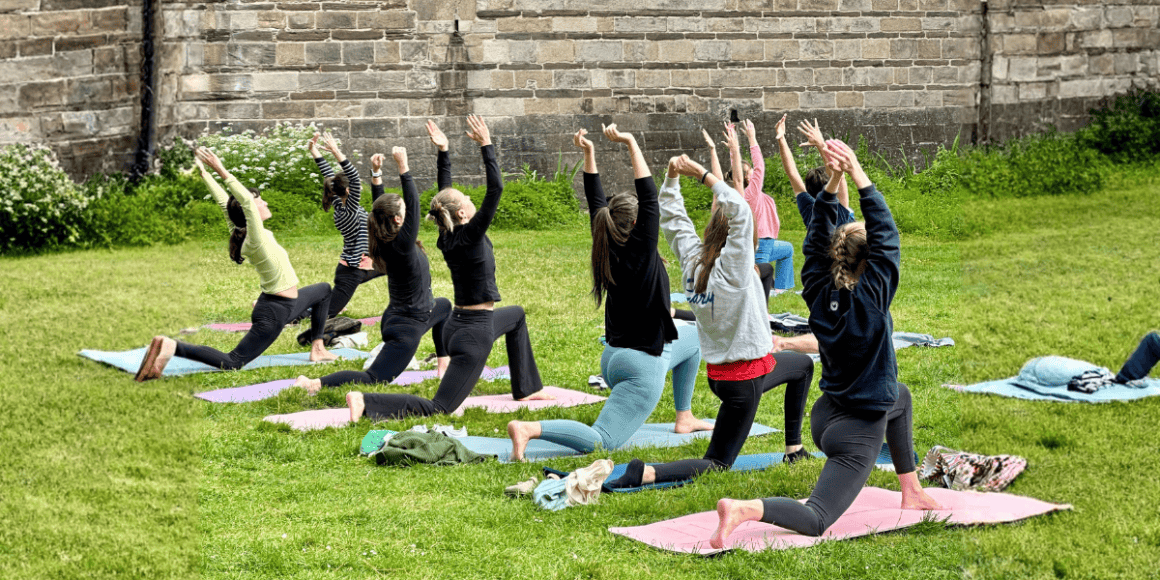 Des cours gratuits de pilates et de fitness sur la place du Commerce à Nantes !