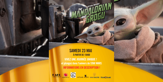Journée spéciale Star Wars pour la sortie de « The Mandalorian & Grogu » au Pathé Atlantis