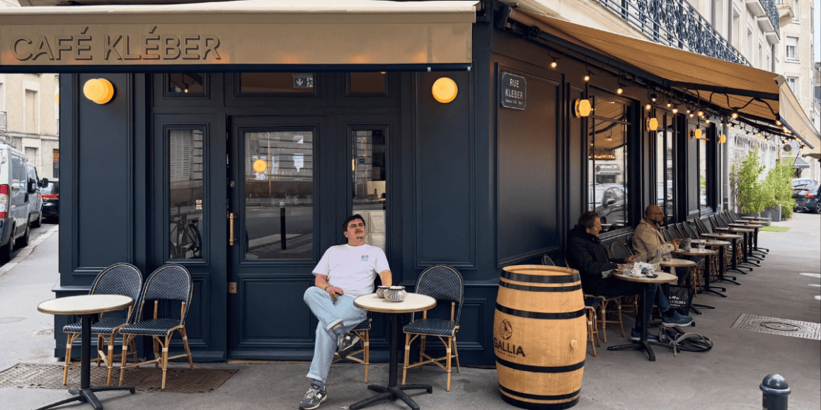 Le Café Kleber à Nantes.