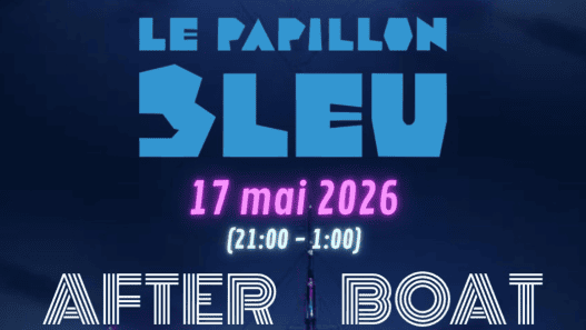 Le Papillon Bleu Afterboat