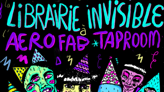 Librairie invisibl Aerofab Taproom