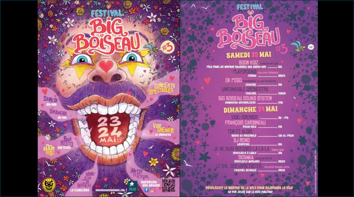 Festival Big Boiseau 23 et 24 mai 2026