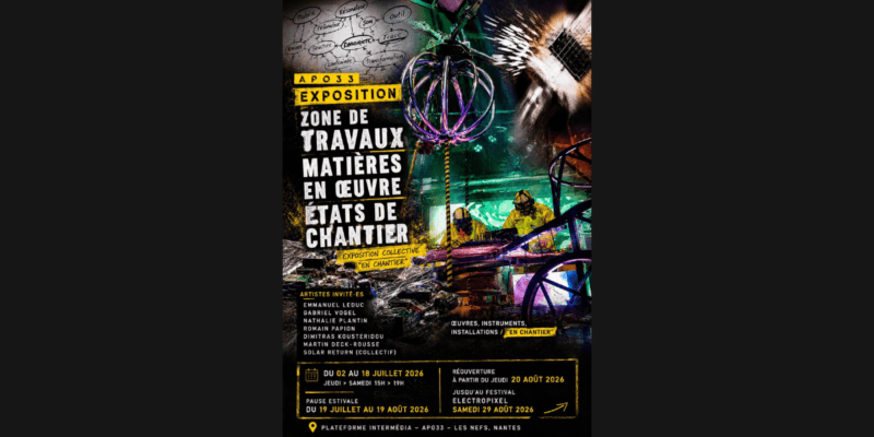 Exposition « En Chantier » à Apo33