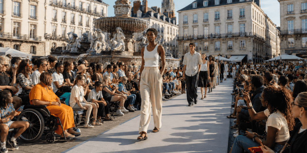 Défilé des commerçants à Nantes