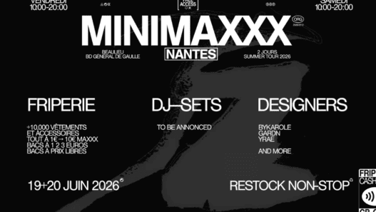 Friperie, dj set et designers