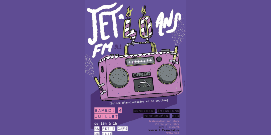 JET FM Fête ses 40 ans