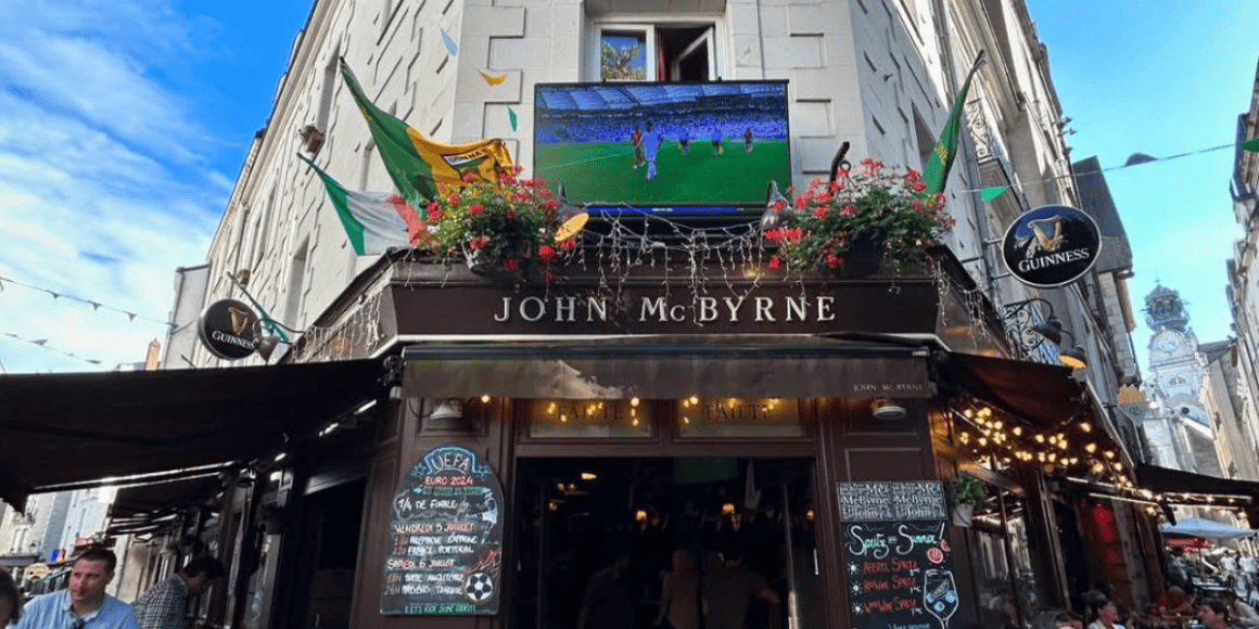John McByrne à Nantes.