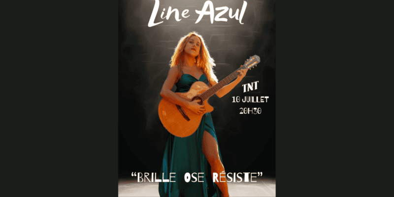 Line Azul en concert au TNT