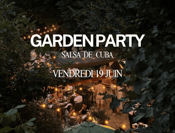 Garden Party spéciale Salsa de Cuba