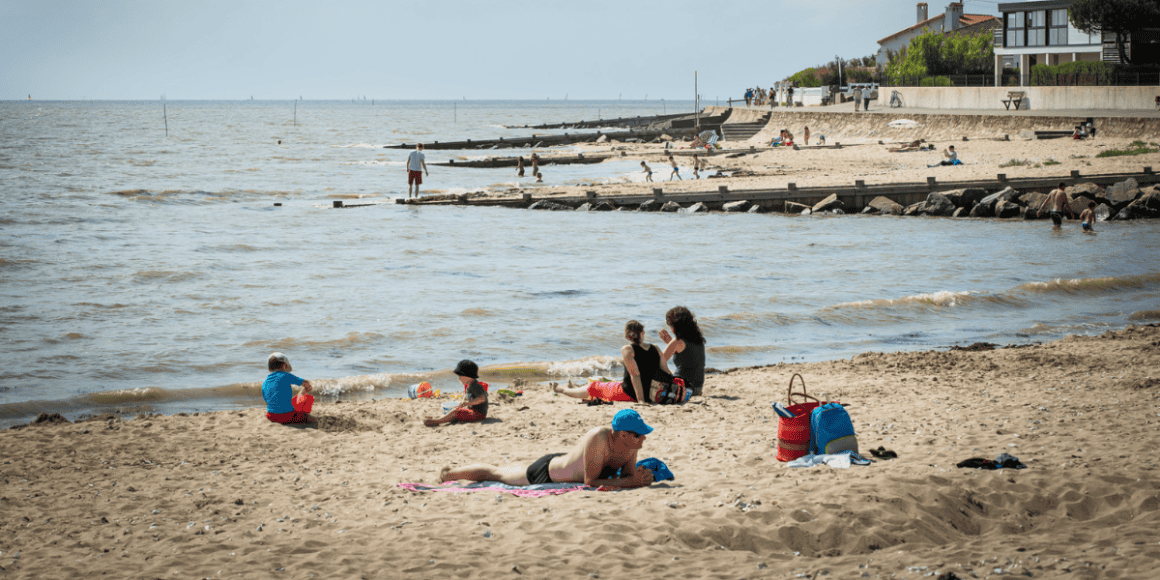 Plage du Pré Vincent, Les Moutiers-en-Retz.