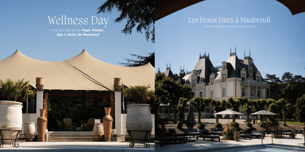 Wellness Day Journée bien-être au château de maubreuil