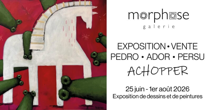 Achopper : expo d&rsquo;Ador, Pedro et Persu