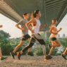 coureur dans la ville