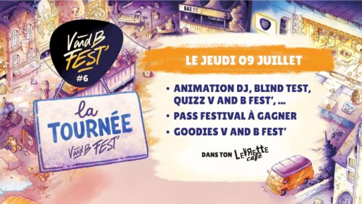v and b fest tournée