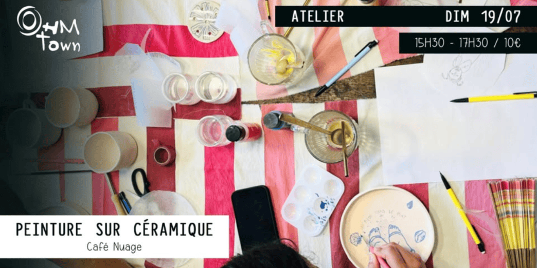 Atelier peinture sur céramique