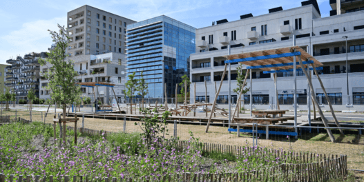 Jardin des Estuaires et du Rail à Nantes