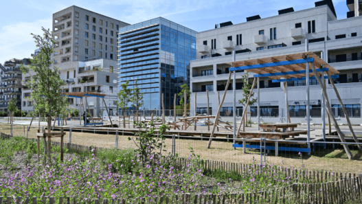 Jardin des Estuaires et du Rail à Nantes