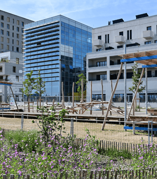 Jardin des Estuaires et du Rail à Nantes