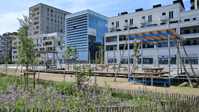 Jardin des Estuaires et du Rail à Nantes