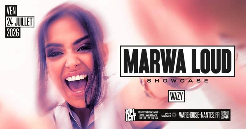Marwa Loud en showcase au Warehouse