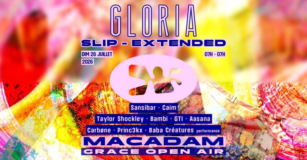 Gloria Slip Extented à Macadam
