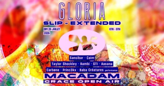 Gloria Slip Extented à Macadam