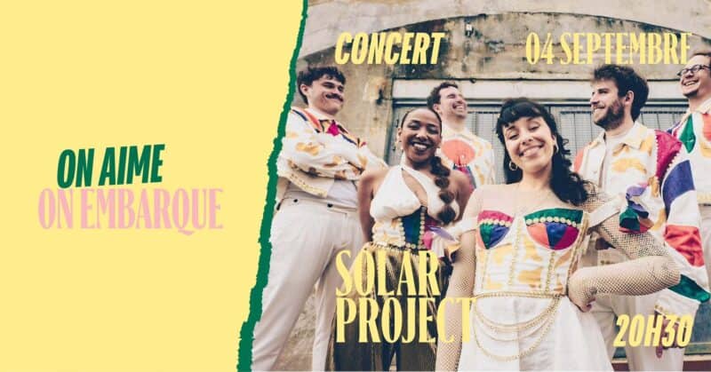 Concert de Solar Project au Bateau Lavoir