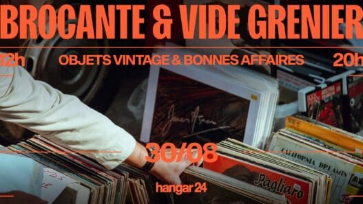 Brocante et vide-grenier au Hangar 24
