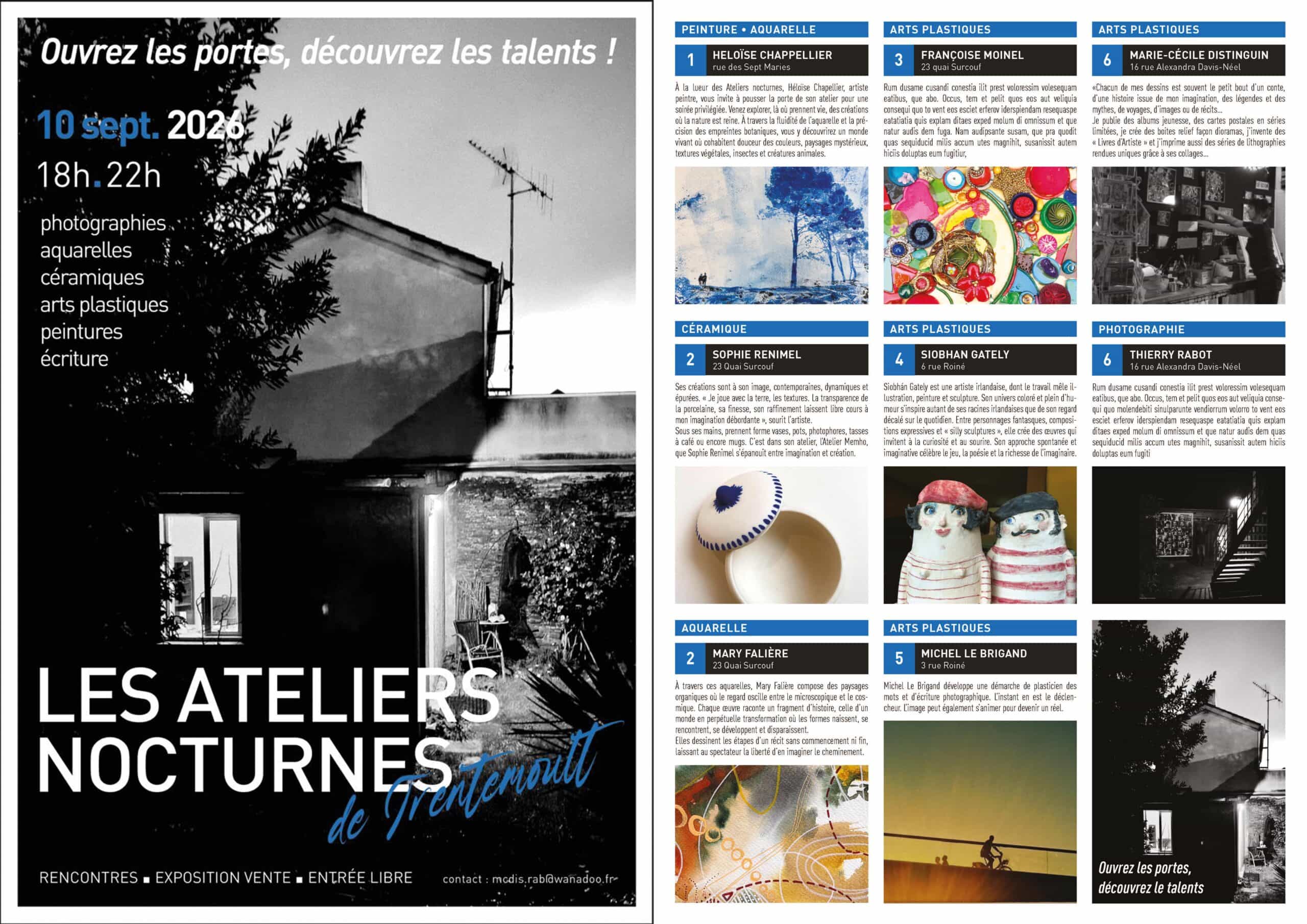 Ateliers Nocturnes Trentemoult