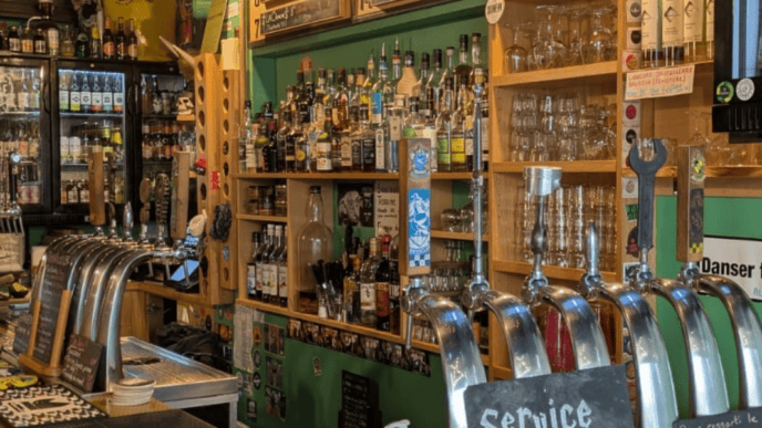 Le chemin de traverse bar à bières