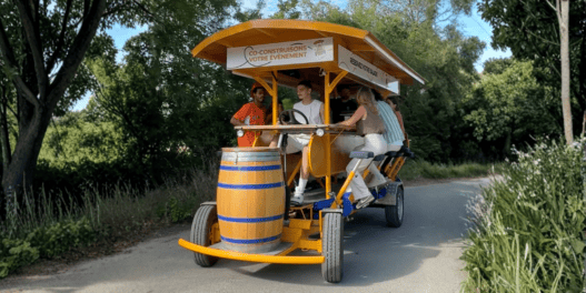 Le gros vélo un vélo géant à Nantes, activité insolite