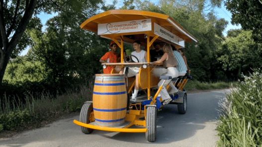 Le gros vélo un vélo géant à Nantes, activité insolite