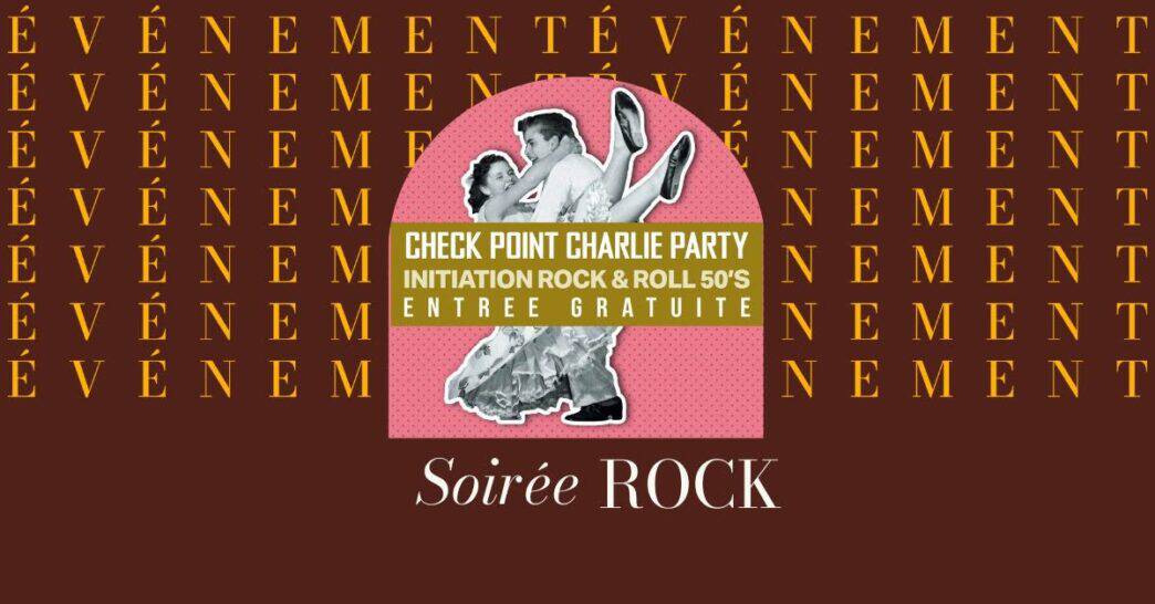 Soirée rock au berlin 1989
