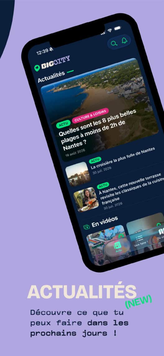 Onglet Actualités : les articles et vidéos de la rédaction pour savoir quoi faire dans les prochains jours.