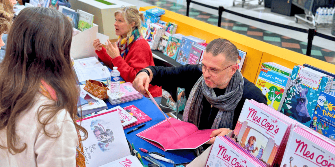 Dédicaces et auteurs au festival Graine de lecteur