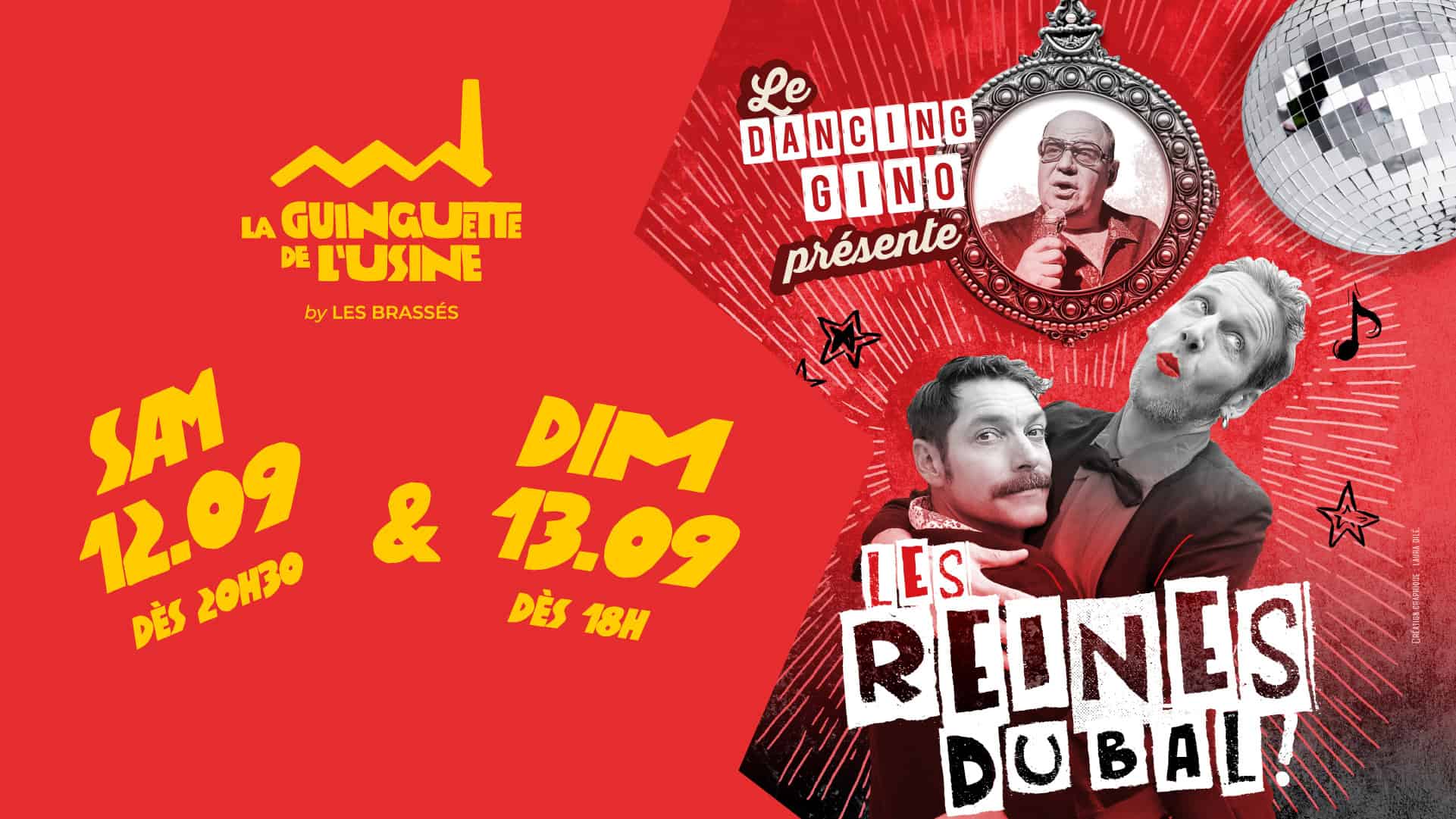 Dansons avec Les Reines du Bal à La Guinguette de l'Usine