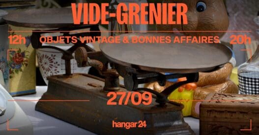 Vide-grenier au Hangar 24