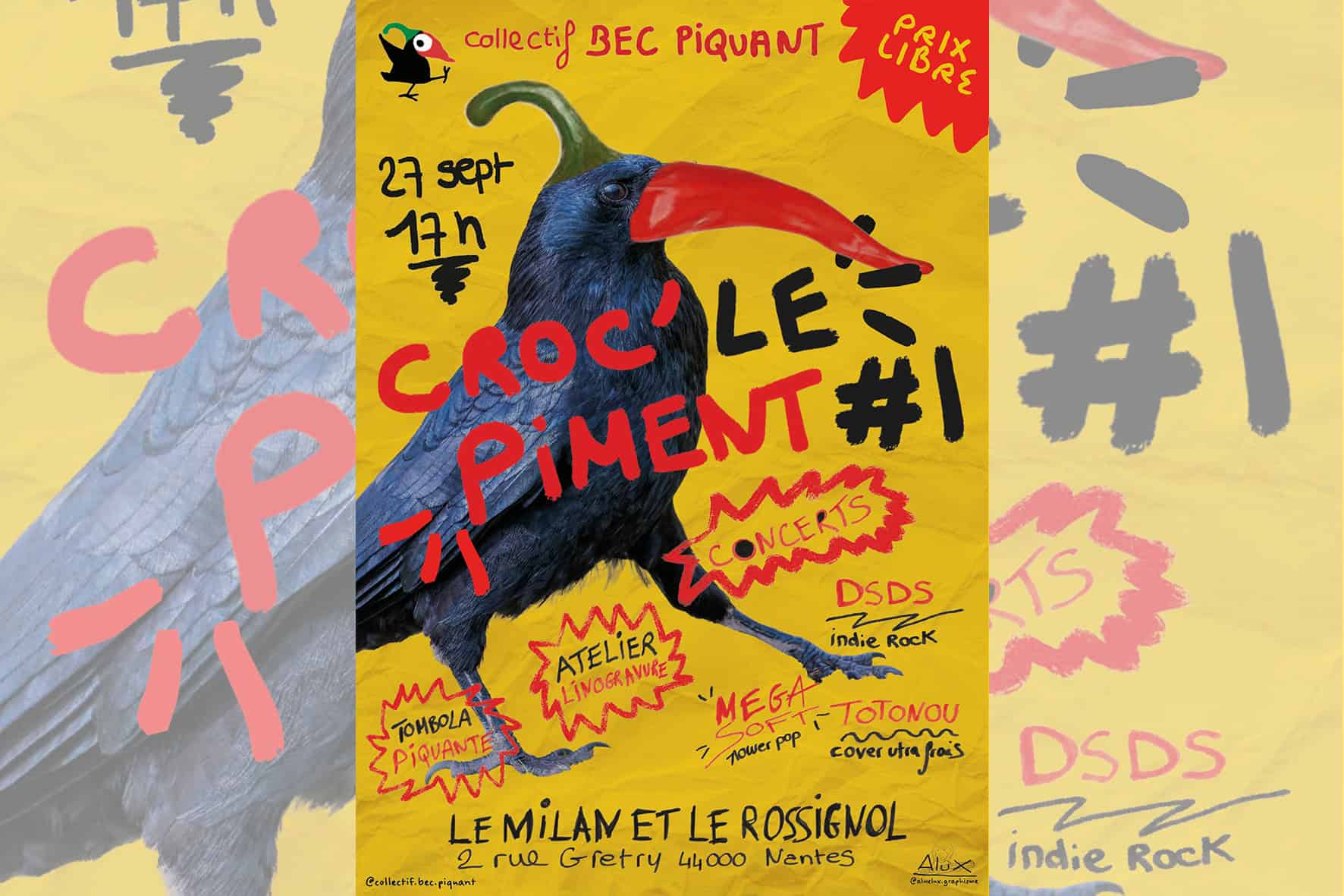 Soirée Croc le Piment à Nantes