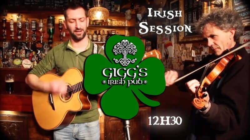 Gigg&rsquo;s Irish Session with Rémi Brannon & Frederik Bouley