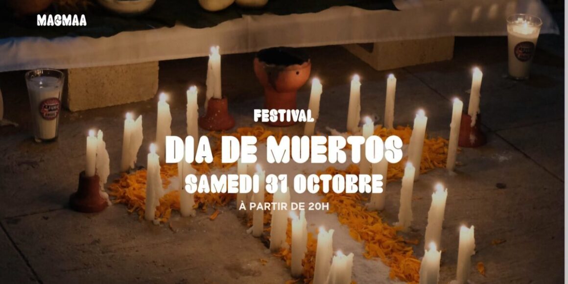 Affiche Dia de Muertos Magmaa