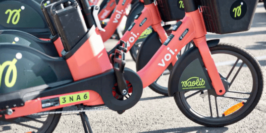 2400 vélos électriques Voi débarquent à Nantes !