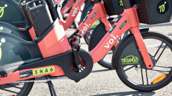 2400 vélos électriques Voi débarquent à Nantes !