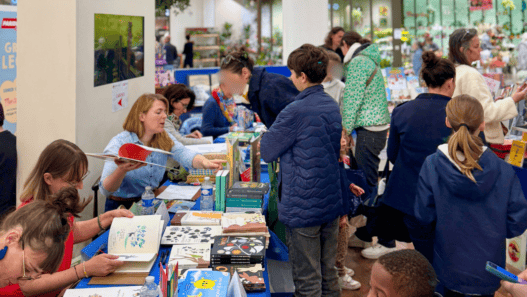 Graine de Lecteur festival jeunesse au centre commercial Paridis à Nantes