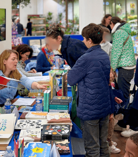 Graine de Lecteur festival jeunesse au centre commercial Paridis à Nantes