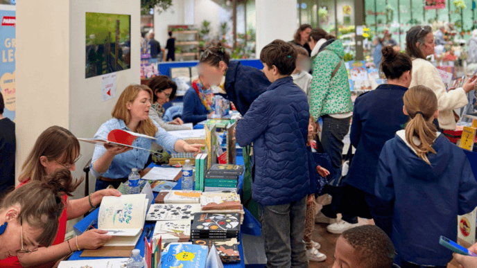 Graine de Lecteur festival jeunesse au centre commercial Paridis à Nantes