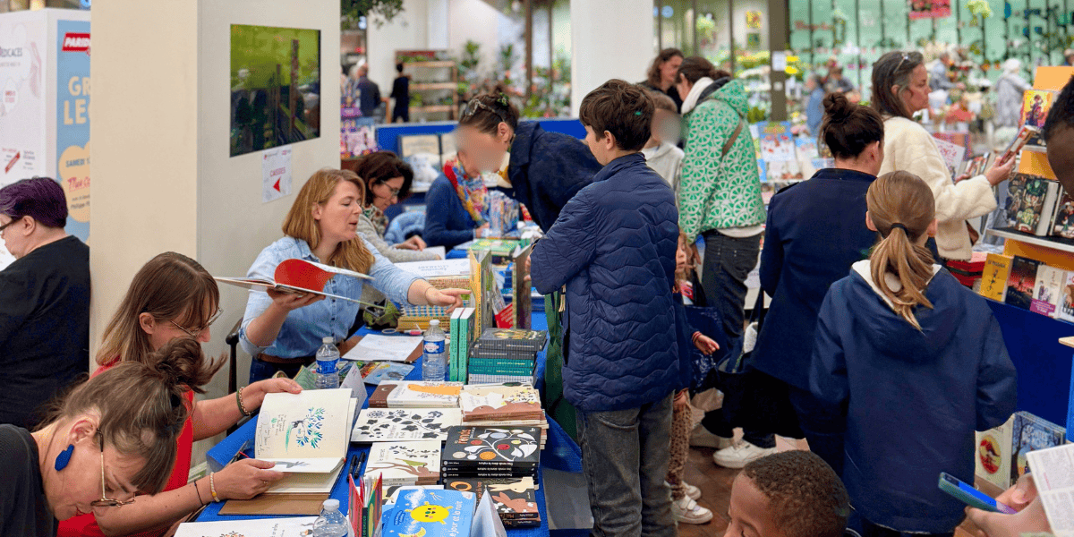 Graine de Lecteur festival jeunesse au centre commercial Paridis à Nantes