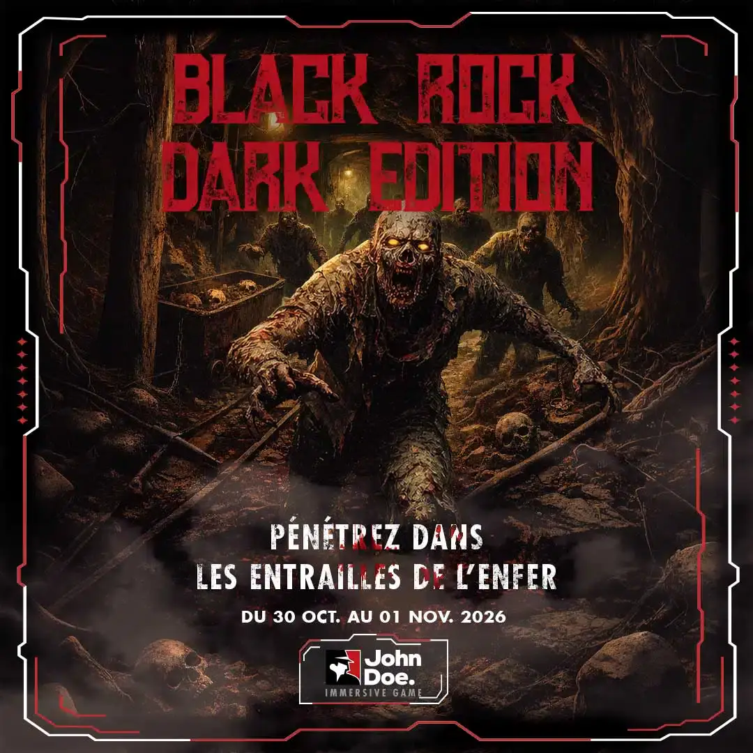 Visuel Mine Dark Edition chez John Doe