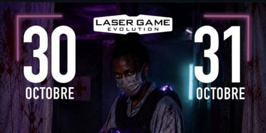 Visuel laser game évolution